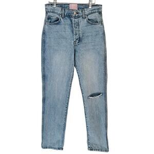 Revice High Waist Cut Out Denim